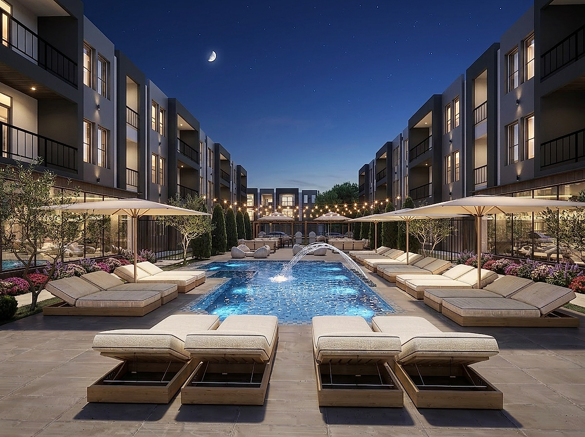 Amenities aerial